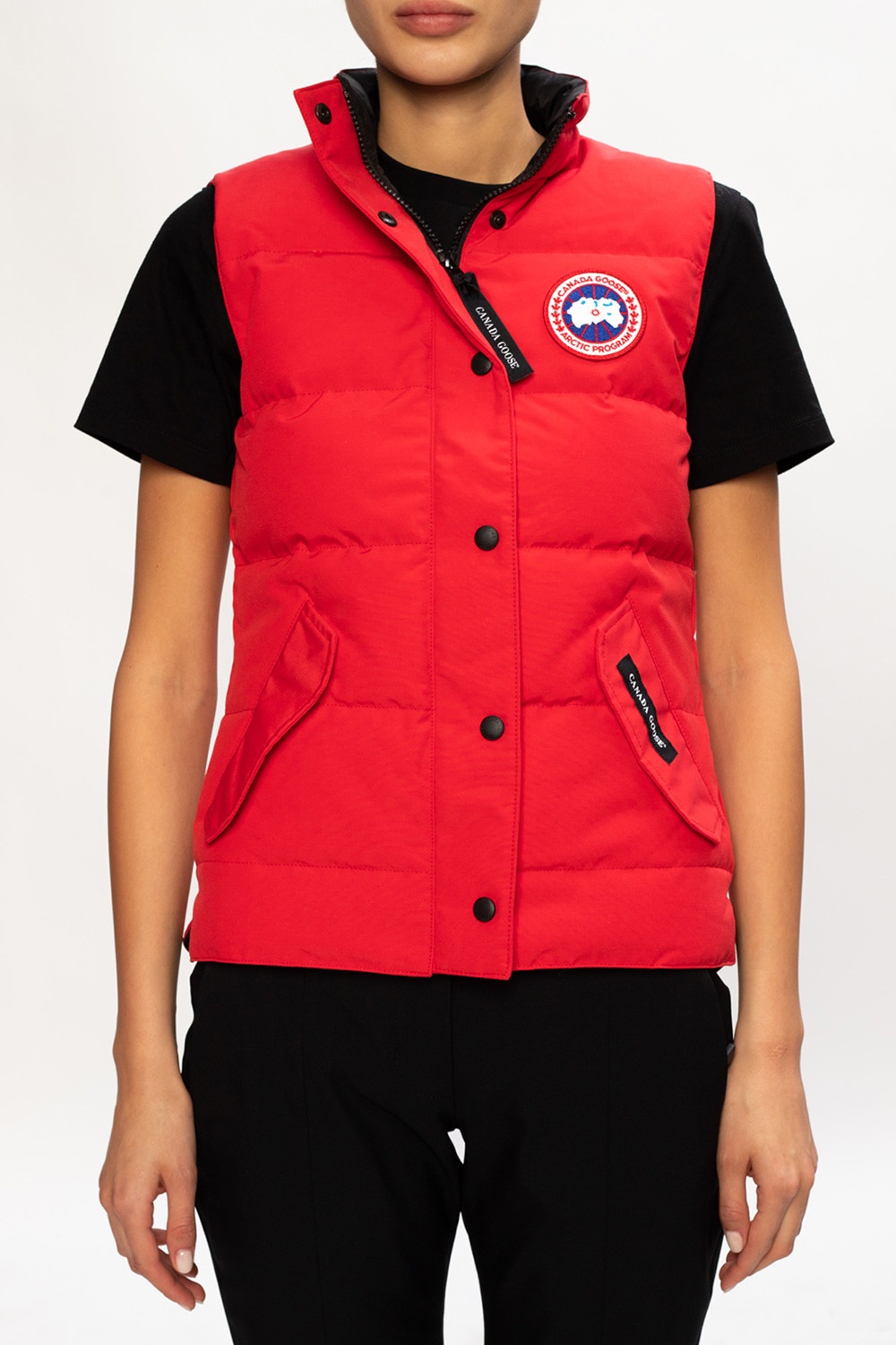 Canada goose shop vest red